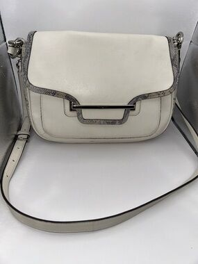 Coach Taylor Mixed Exotic Flap Shoulder Bag